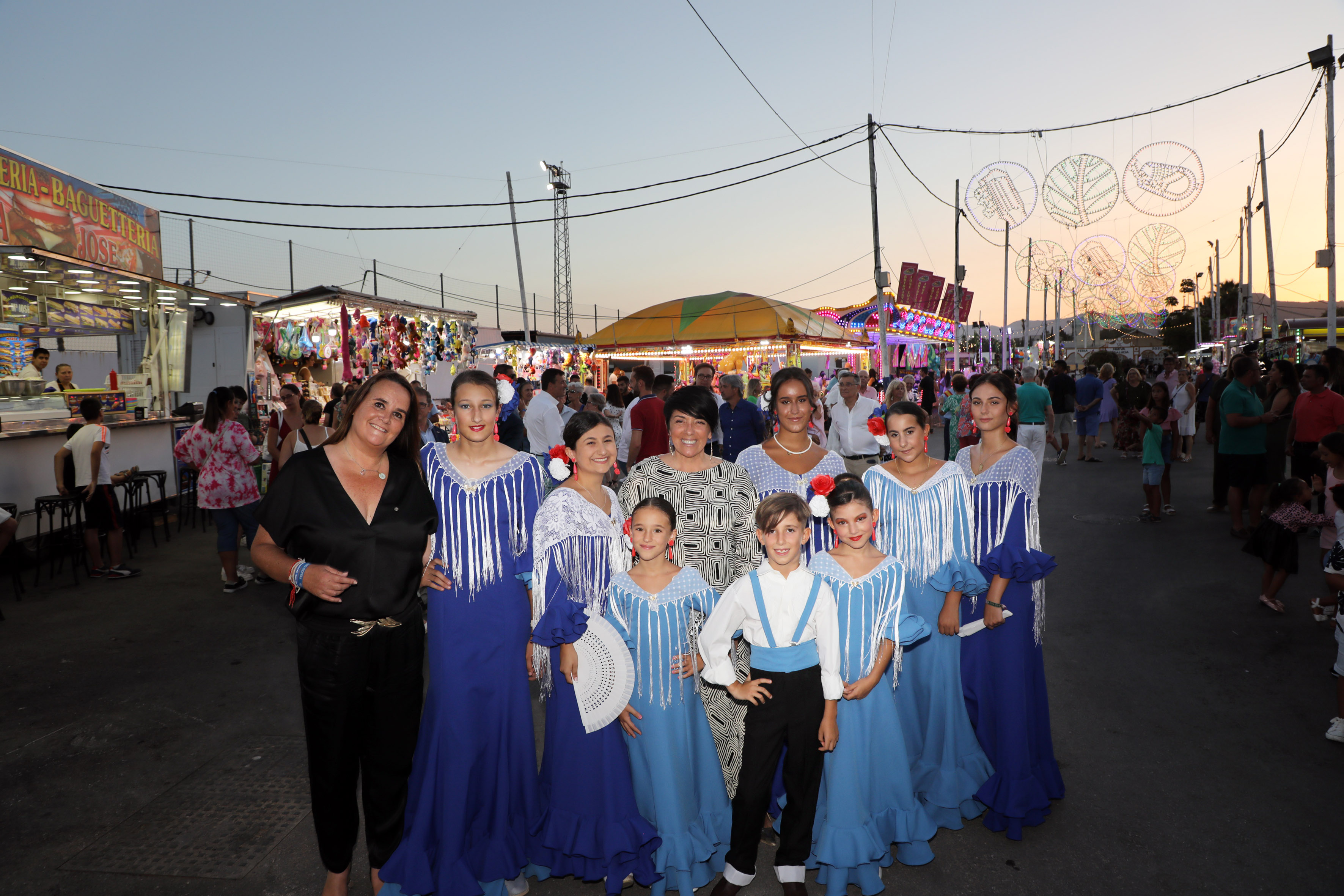 Nueva Andalucía da la bienvenida a su Feria y Fiestas en el recinto ferial de La Caridad por segundo año consecutivo